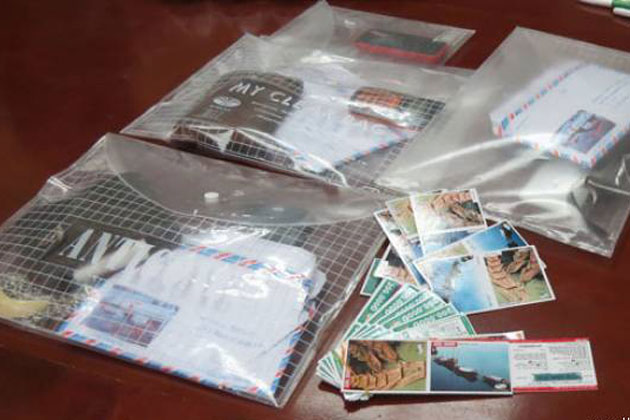 Tang vật một vu lừa đảo qua điện thoại bị công an Hà Nội triệt phá năm 2014